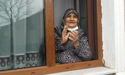 80 yaşında ki Nazmiye Nine coronavirüsü yendi!.