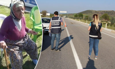 Kızı ve damadıyla tartışan 86 yaşındaki yaşlı kadın evden kaçıp 36 KM yürüdü!.