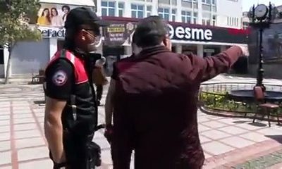 Sokakta yakalanan kadının akıl almaz mazereti… (video haber)