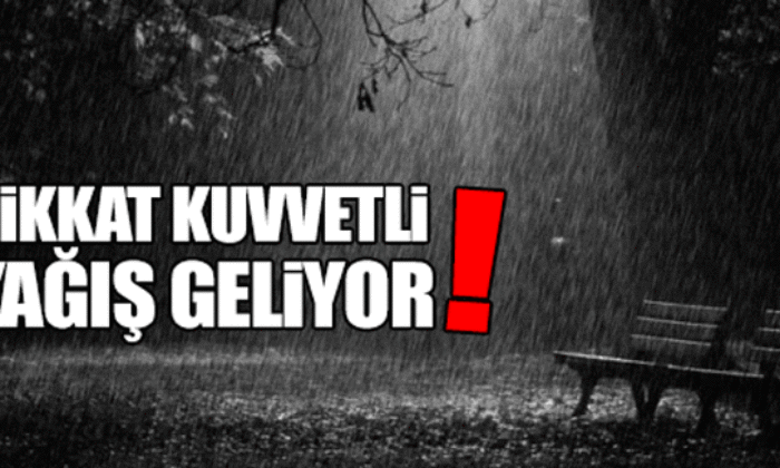 İstanbul için kuvvetli yağış uyarısı!.