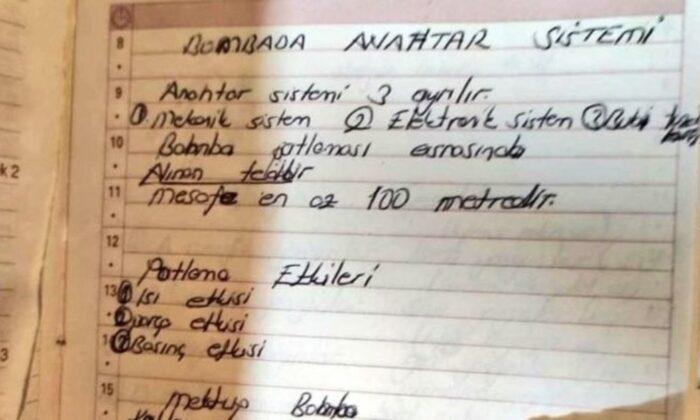 HDP’li başkanın bomba günlüğü…