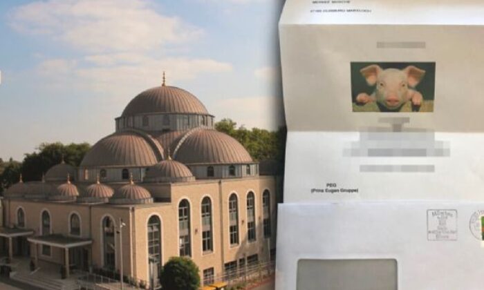 Almanya’da İslam’a saldırı! 3 camiye domuz fotoğraflı tehdit mektubu gönderildi!.