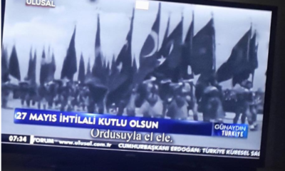 Doğu Perinçek’in Ulusal Kanal’ında kepazelik! 27 Mayıs darbesini böyle kutladılar!.
