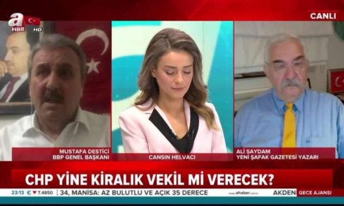 BBP Genel Başkanı Mustafa Destici uyardı! “CHP politikalarının mahkumu olursunuz!.” (video haber)