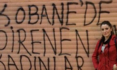 İzmir’de ki “Çav Bella” provokasyonuna destek olan CHP’li Banu Özdemir, Kobane terör eylemlerine de sahip çıkmış!.
