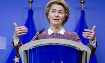 AB Komisyonu Başkanı Ursula von der Leyen’den Cumhurbaşkanı Erdoğan’a teşekkür…