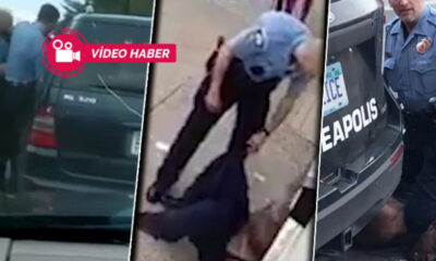 Amerika’da polisin öldürdüğü siyahi George Floyd’un yeni görüntüleri ortaya çıktı!. (video haber)