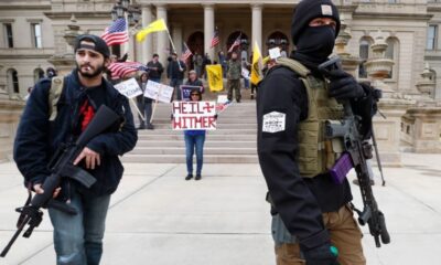 Amerika kaosa sürükleniyor! Faşist beyaz milisler sokaklara indi!.