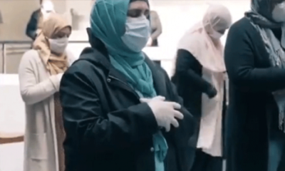 Almanya Berlin’de kilisede namaz kıldılar!. (video haber)