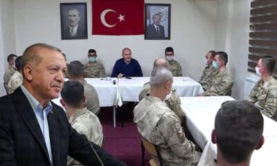 Başkan Erdoğan İkiyaka Dağları’nda ki Mehmetçiğin bayramını kutladı!.