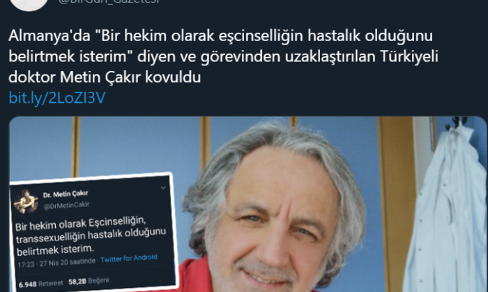 Sol partilerin ve PKK’nın tetikçiliğini yapan BirGün paçavrası haberlerinde “Türk” ifadesini özellikle kullanmıyor!.