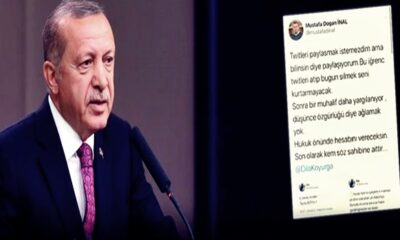 Başkan Erdoğan’a hakaret eden CHP Gençlik Örgütleri İzmir İl Sekreteri Dila Kayurga alçağı hakkında suç duyurusu…