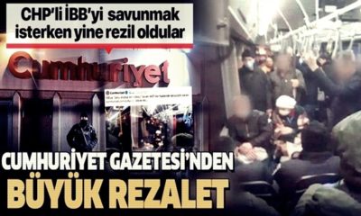 Cumhuriyet paçavrasından skandal bir haber daha!. Yine rezil olup dibe vurdular!. (video haber)