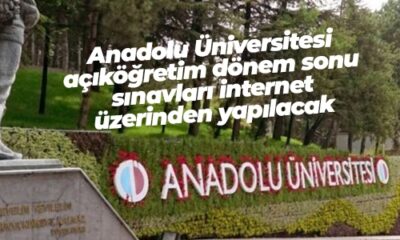 Anadolu Üniversitesi AÖF dönem sonu sınavları internet üzerinden yapılacak!.