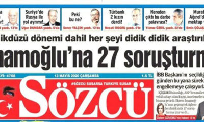 Sözcü paçavrası, İmamoğlu’na yalakalık yaparken fena çuvalladı!. Skandal yalanlara İçişleri Bakanlığı’ndan jet açıklama!.