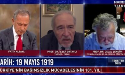 Habertürk canlı yayınında 3. vaka.. Bu kez Fatih Altaylı’nın programında o ses duyuldu!. (video haber)