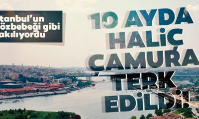 25 yıllık emek çöpe gitti!. İmamoğlu ve ekibi 10 ayda Haliç’i yine b*k çukuruna çevirdi!.