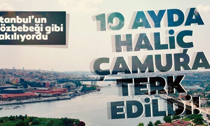 25 yıllık emek çöpe gitti!. İmamoğlu ve ekibi 10 ayda Haliç’i yine b*k çukuruna çevirdi!.