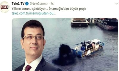 İBB’den reklamı kapan TELE1’den İmamoğlu’na bir güzelleme daha…