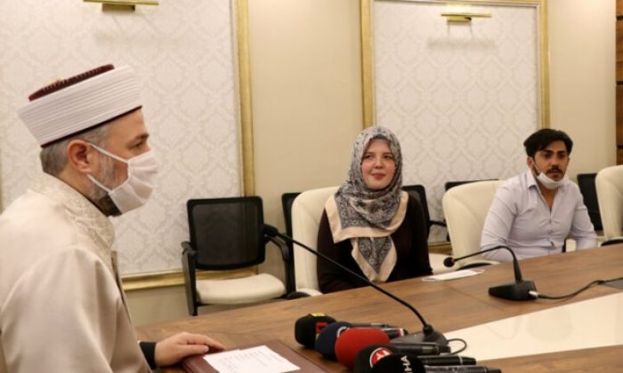 Çalışmak için Türkiye’ye gelmişti! Coronavirüs kısıtlaması hidayetine vesile oldu!.