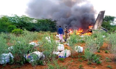 Covid-19 için tıbbi yardım malzemesi taşıyan uçağı ”intihar saldırısı” diye vurdular!.