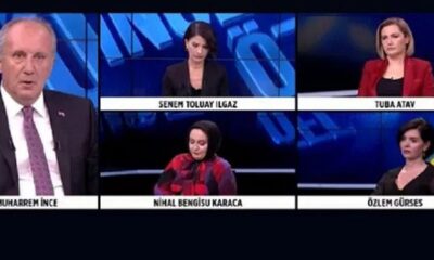 Muharrem İnce canlı yayını terk etti! Moderatör Senem Toluay Ilgaz’dan açıklama geldi!. (video haber)