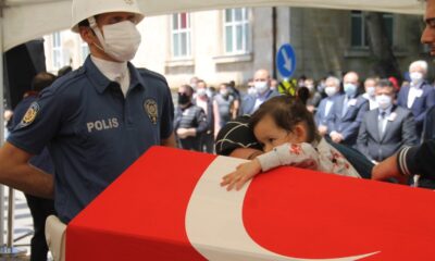 En acı veda! Şehit polis Atakan Arslan Samsun’da son yolculuğuna uğurlandı!.