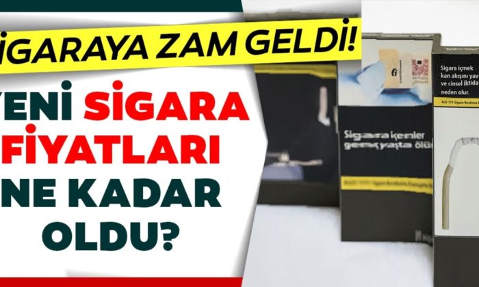 Sigaraya yapılan zamlardan sonra yeni fiyatlar belli oldu!. İşte marka marka fiyat listesi!.
