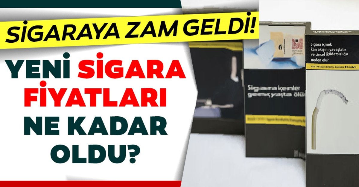 Sigaraya Yapilan Zamlardan Sonra Yeni Fiyatlar Belli Oldu Iste Marka Marka Fiyat Listesi Haber Haberler Son Dakika Haberler