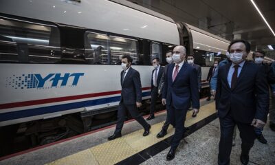 Coronavirüs nedeniyle ara verilen Yüksek Hızlı Tren (YHT) seferleri yeniden başladı!.