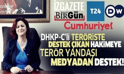 DHKP-C’li İbrahim Gökçek’e güzelleme yapan Hakime Ayşe Sarısu Pehlivan’a terör yandaşı medyadan destek… (video haber)