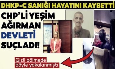 CHP’li Yeşim Ağırman, Grup Yorum üyesi İbrahim Gökçek’in ölümünden devleti sorumlu tuttu!.