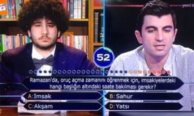 Oruçla ilgili basit soruyu bilemeyen “Kim Milyoner Olmak İster?.” yarışmacısına Abdurrahman Dilipak’tan tepki…