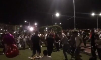 İzmir Kordon’da ki corona halayına 25 bin lira ceza kesildi!. (video haber)