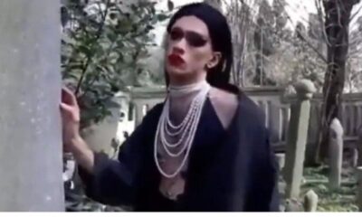 LGBT’li sapkın Osmanlı mezarlarını çiğneyerek klip çekti!. (video haber)