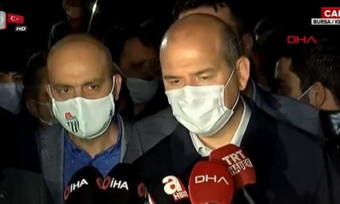İçişleri Bakanı Soylu Bursa’da.. 4 kişiye ulaşılmaya çalışılıyor!. (video haber)