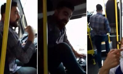 Türkiye bu görüntüleri konuşuyor! O minibüs şoförü için harekete geçildi!.