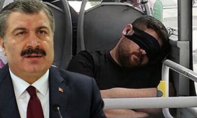 Fahrettin Koca, maskeyi gözüne takan vatandaşı telefonla aradı!.