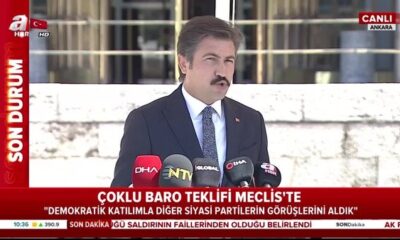 AK Parti’den açıklama geldi! Çoklu baro teklifi Meclis’te…