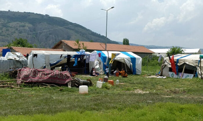 4 yaşında ki çocuk pozitif çıktı, 200 kişilik çadır kent karantinaya alındı!.