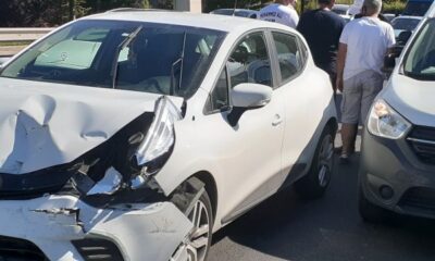 Ankara’da zincirleme kaza! 4 araç birbirine girdi!.