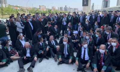Protesto yürüyüşü yapan Baro üyelerinin Ankara’ya girişine izin verilmedi!.
