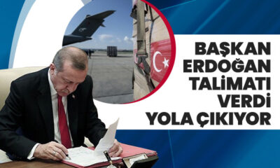 Başkan Erdoğan’ın talimatıyla Irak’a tıbbi malzeme yardımı…