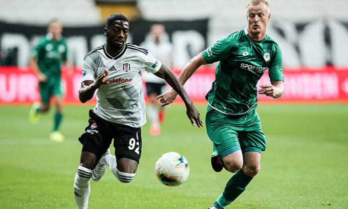 Beşiktaş Konyaspor engelini rahat geçti..