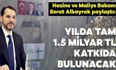 Hazine ve Maliye Bakanı Berat Albayrak’tan Yusufeli Barajı paylaşımı…