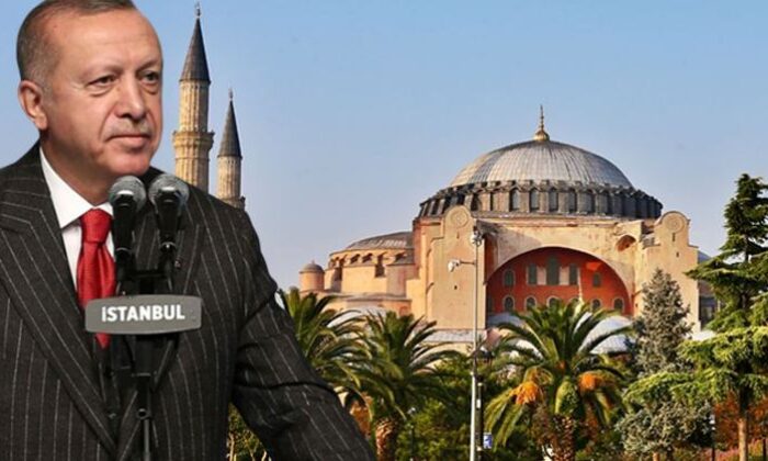 Başkan Erdoğan’dan Yunan itlerine Ayasofya ayarı!.