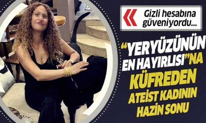 Sahte hesabına güvenerek Peygamber Efendimize küfreden ateist yakalandı!.