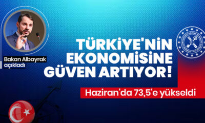 Berat Albayrak: “Türkiye’nin ekonomisine güven artıyor!.”