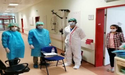 Coronavirüs tedavisi gören öğrenci LGS’ye hastanede girdi!.