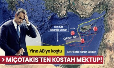 Türkiye’nin Doğu Akdeniz’de ki hamleleri sonrası Yunanistan AB’ye koştu!. Miçotakis’ten küstah mektup…